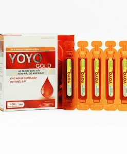 [GIÁ GỐC] Yoyo Gold bổ sung sắt, tăng cường sức khỏe hộp 20 ống