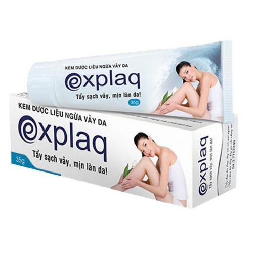 [GIÁ GỐC] Explaq hỗ trợ điều trị bệnh ngoài da vảy nến tuýp 35gam