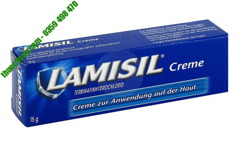 [GIÁ GỐC] Lamisil Cream hỗ trợ điều trị viêm da, nấm da tuýp 5g