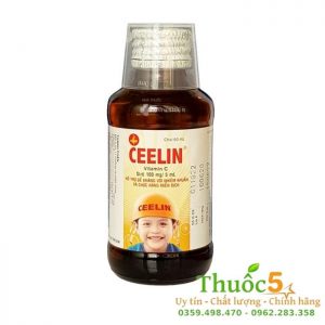 Siro Ceelin bổ sung Vitamin C cho bé 120ml