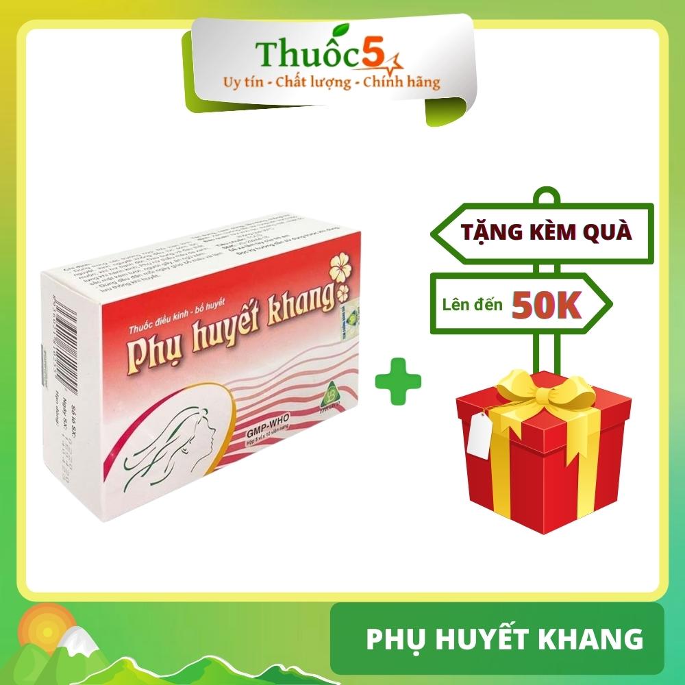 Cách sử dụng thuốc điều kinh phụ Huyết Khang như thế nào?
