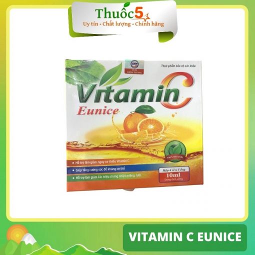 Vitamin C Eunice tăng cường sức đề kháng hộp