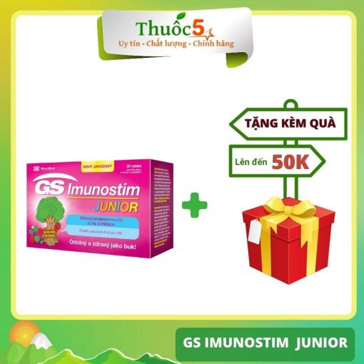 GS Imunostim Junior tăng miễn dịch hô hấp cho bé