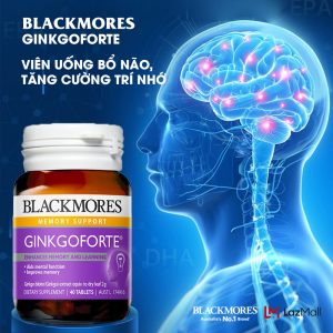 Blackmores Ginkgoforte tăng cường tuần hoàn não