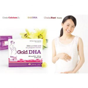 Có Gold DHA - mẹ có thêm DHA và Acid folic