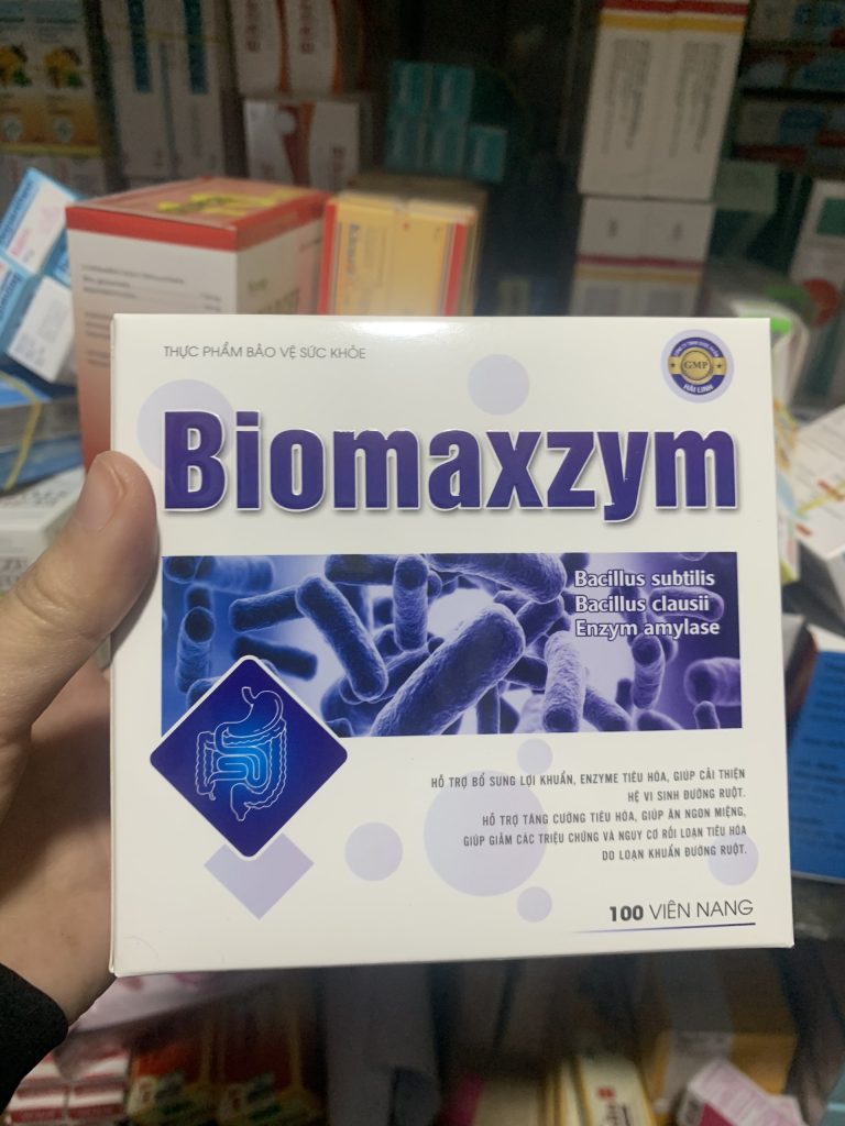 Biomaxzym bổ sung lợi khuẩn đường ruột