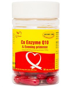 Lọ sản phẩm Co Enzyme Q10 Evening Primrose