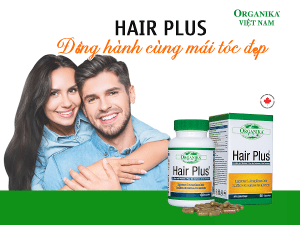 Organika Hair Plus cho cùng mái tóc thêm đẹp