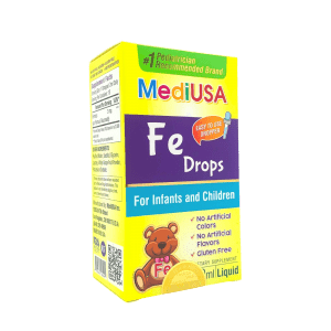 MediUSA Fe Drops giúp bổ sung thêm sắt 