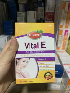 Vital E giúp hạn chế lão hóa da