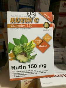 Rutin C Complex 150mg hộp 30 viên