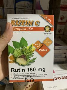 Rutin C Complex 150mg giải độc mát gan