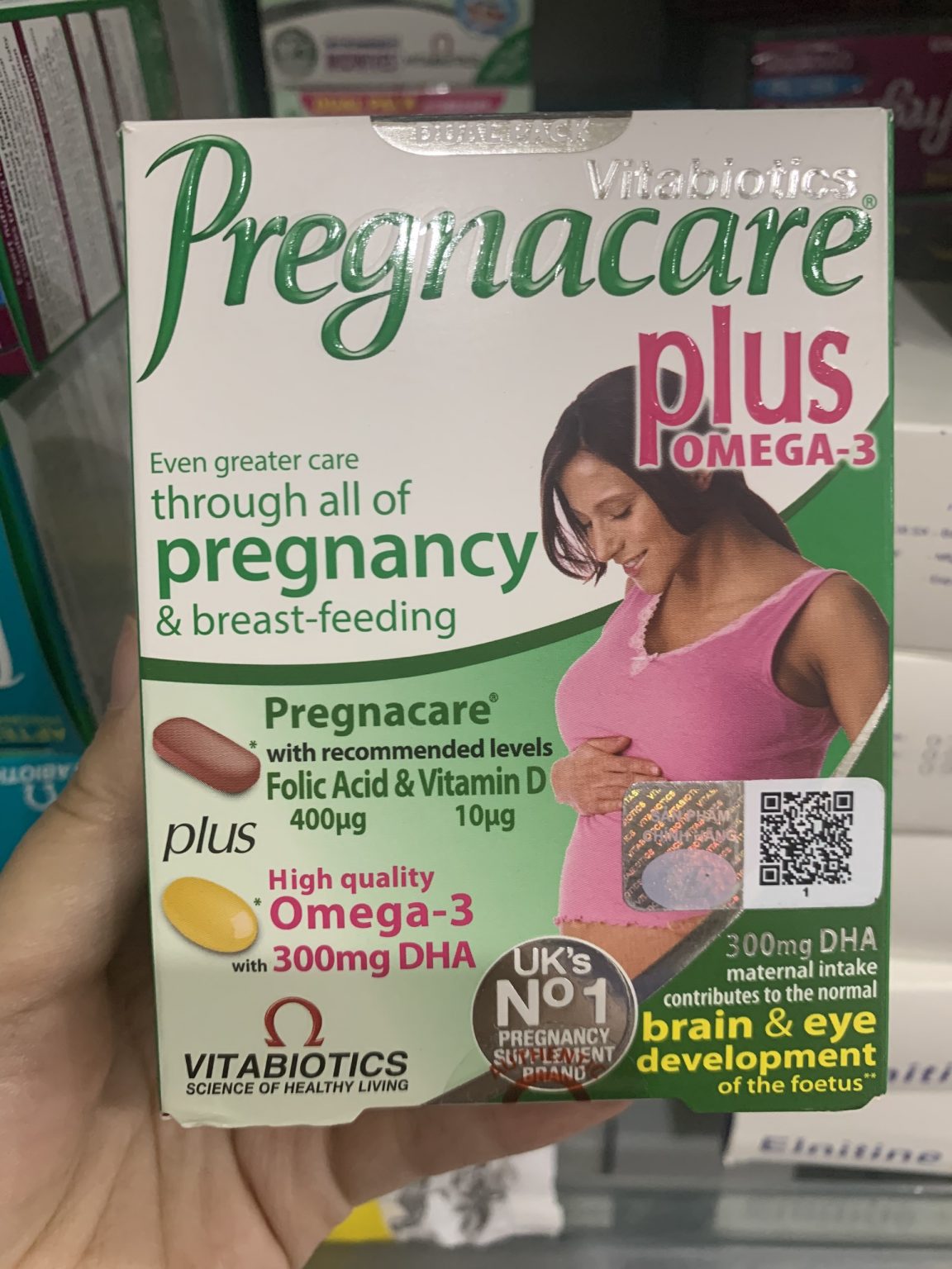 [Chính hãng] Pregnacare Plus Omega 3 Vitabiotics vitamin cho bà bầu ...