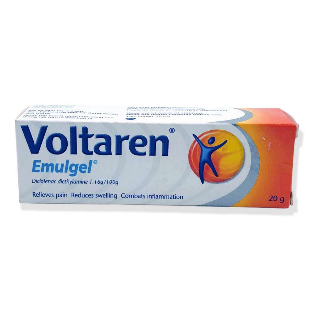 [giÁ GỐc] Voltaren Emulgel Hỗ Trợ Giảm đau Kháng Viêm Tuýp 20g Thuốc 5 Sao Uy Tín Chất