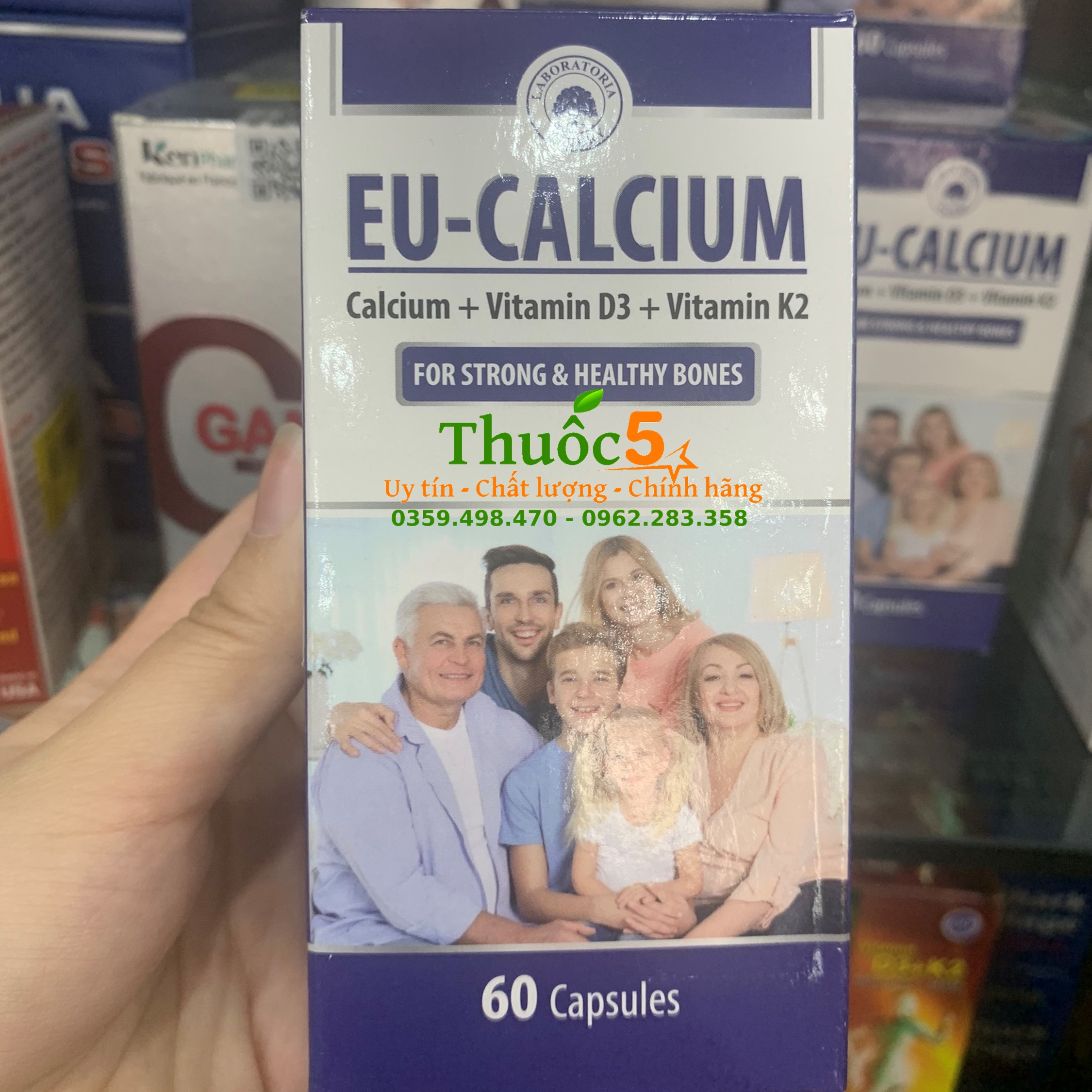 EU Calcium cho xương chắc khỏe