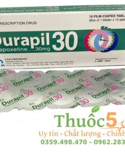 Durapil 30 điều trị xuất tinh sớm