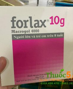 Forlax 10g giúp điều trị táo bón