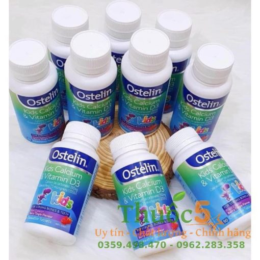 Ostelin Calcium & Vitamin D3 Kids dạng viên