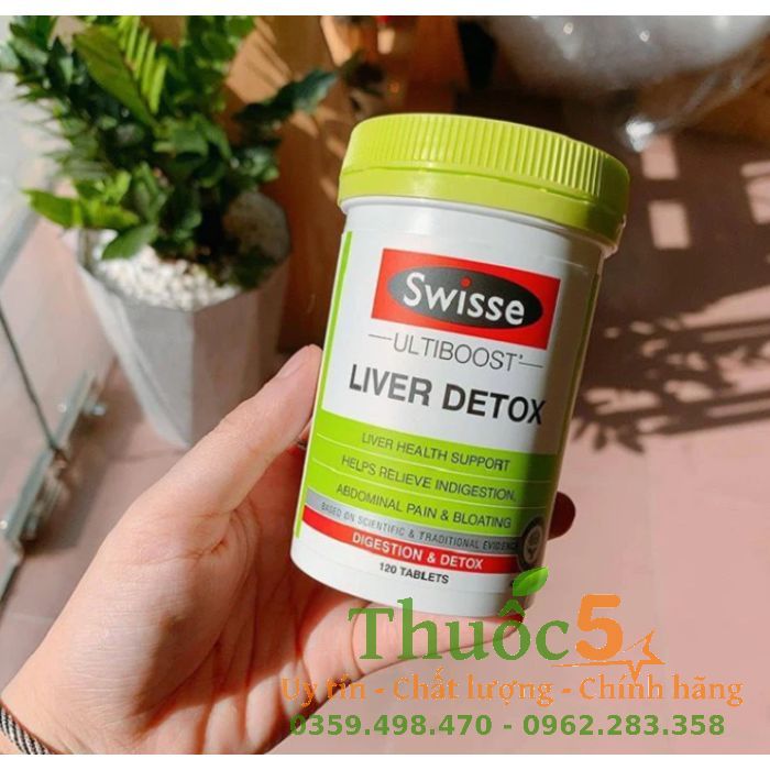 viên uống bổ gan Swisse Liver Detox 