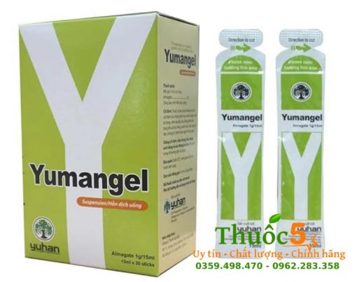Yumangel Yuhan làm giảm triệu chứng do viêm loét dạ dày - tá tràng