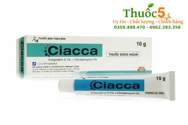 Gel Ciacca là thuốc điều trị