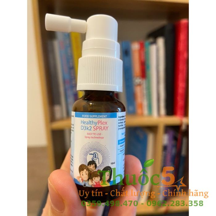 sử dụng vitamin HealthyPlex D3-K2 Spray