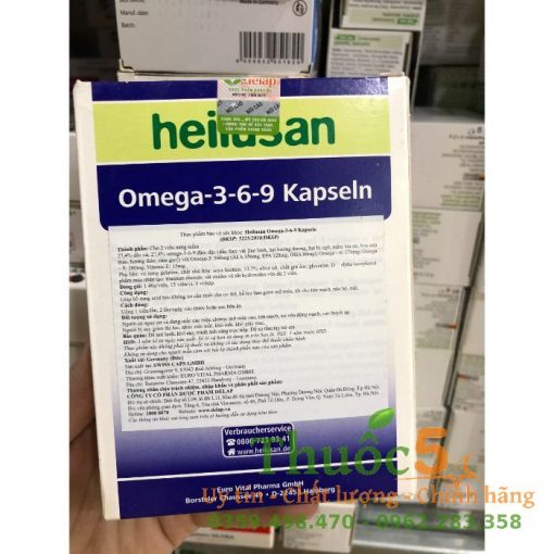 Heilusan Omega-3-6-9 Kapseln sản xuất ở đâu