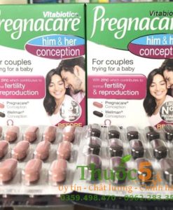 công dụng Pregnacare him & her conception