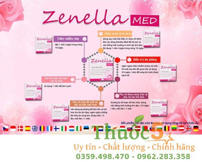 Zenella Med chăm sóc vùng kín