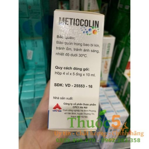 bổ não Metiocolin