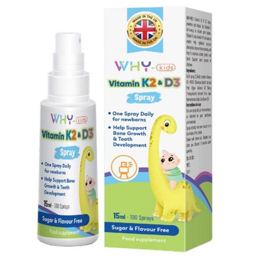 Why Kids Vitamin K2 & D3
