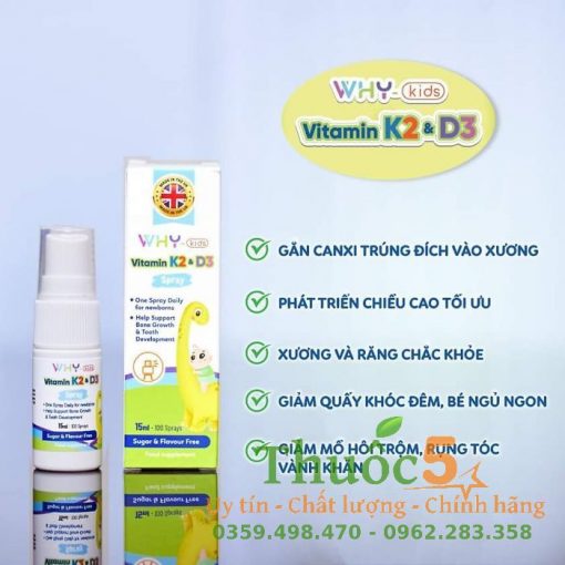 vitamin Why Kids Vitamin K2 & D3