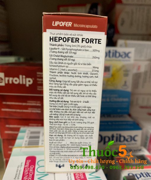 Sản phẩm HepoFer Forte