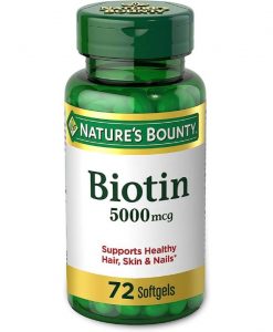 Nature’s Bounty Biotin 5000mcg