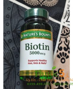 sp Nature’s Bounty Biotin 5000mcg
