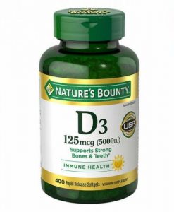 Nature’s Bounty Vitamin D3 5000IU