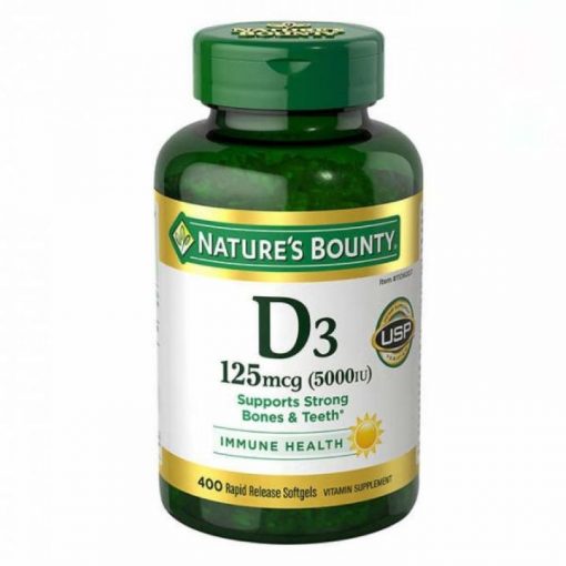 Nature’s Bounty Vitamin D3 5000IU