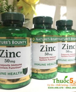Nature’s Bounty Zinc 50mg