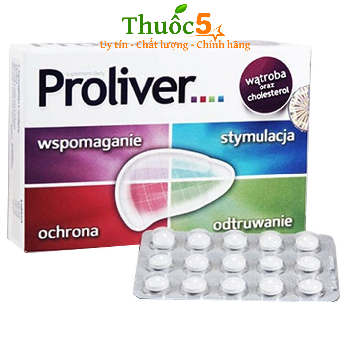 Proliver - giải pháp hàng đầu cho người bệnh gan