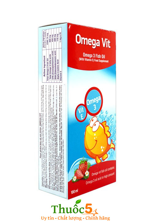 Omega Vit hỗ trợ tăng cường trí não, bổ mắt
