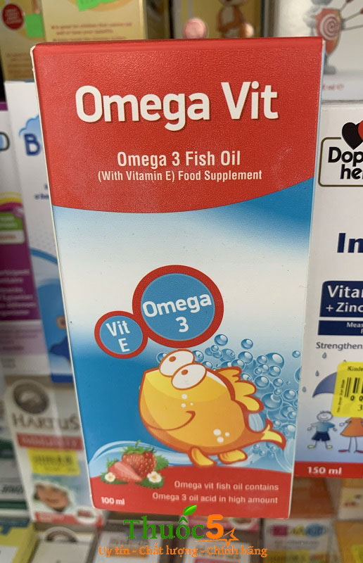 Dầu cá Omega Vit tăng cường sức đề kháng
