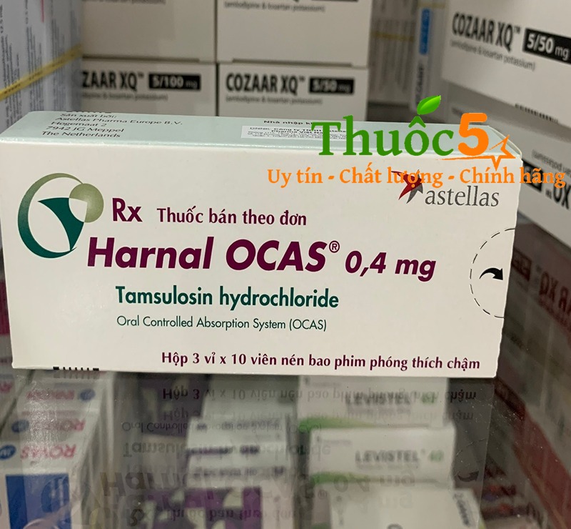 Harnal Ocas 0.4mg thuốc kê đơn cải thiện tiểu dắt, tiểu buốt