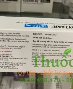 thành phần Hyzaar 50/12.5mg