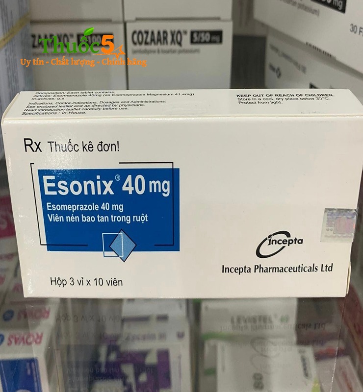 Esonix sản phẩm cải thiện dạ dày, tá tràng
