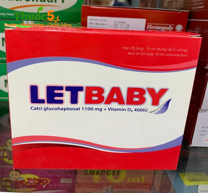 Letbaby sản phẩm bổ sung canxi cho mọi lứa tuổi