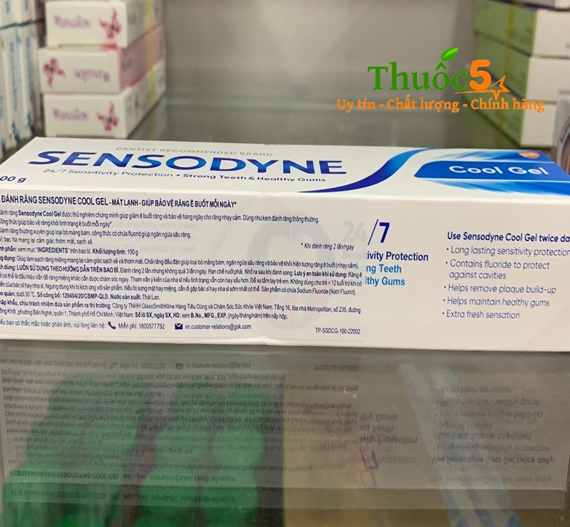 Sensodyne hỗ trợ tình trạng răng miệng