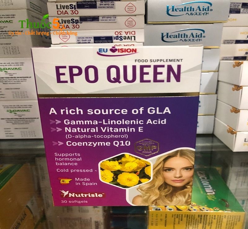 Viên nang mềm Epo Queen bổ sung nội tiết tố nữ giới