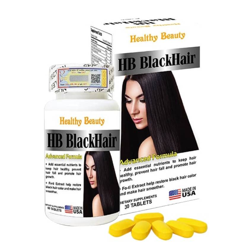 HB Black Hair cứu tinh của mái tóc bạc sớm