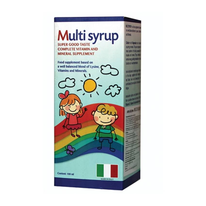 Tác dụng của Multi Syrup