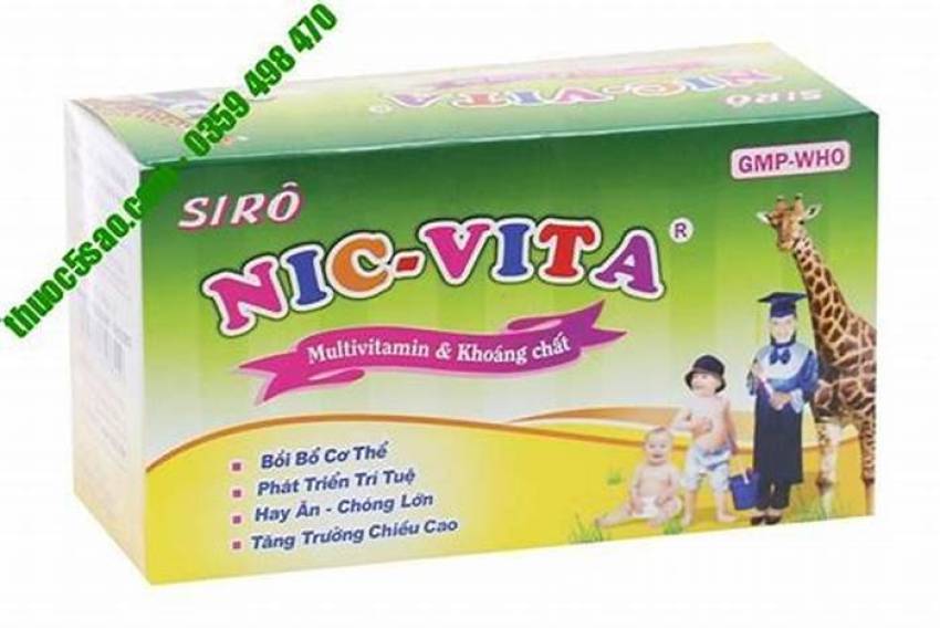 Nic-Vita hiện đang được bán tại Thuốc 5 sao